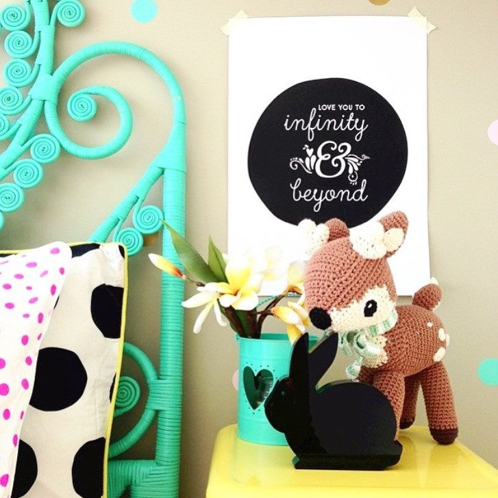 Love you to infinity & beyond - Print - One Tiny Tribe - 4
