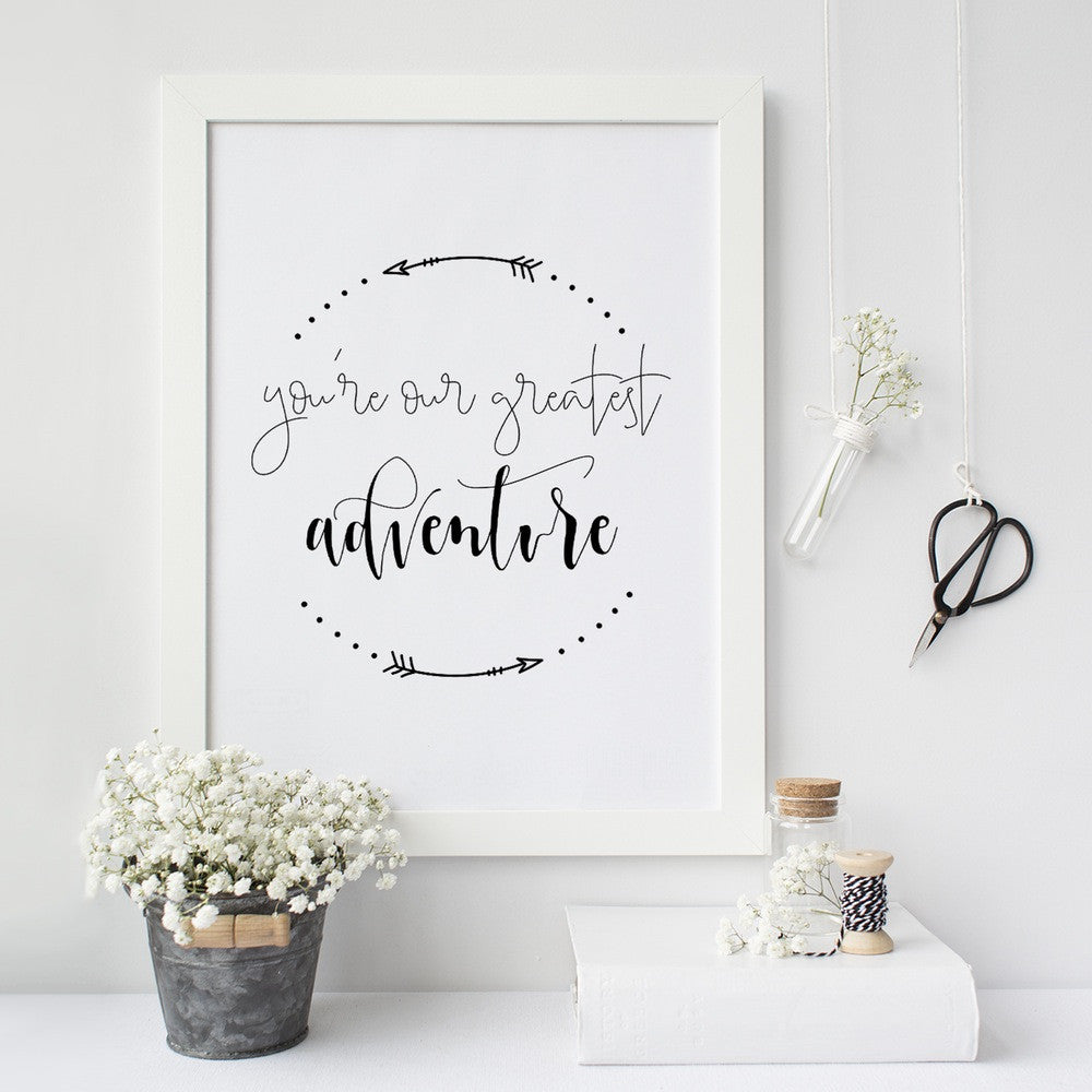 Greatest adventure - Print - One Tiny Tribe - 2