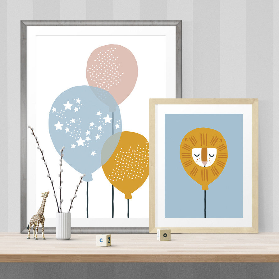 Balloons - Print - One Tiny Tribe - 2