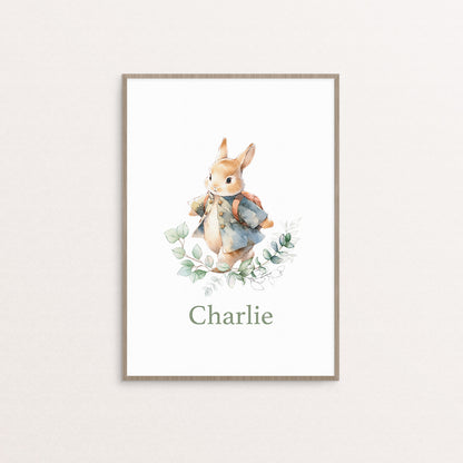 [Personalised] Little bunny on a walk